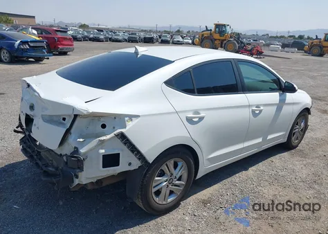 2020 Hyundai Elantra Sel из США, поврежденный, VIN 5NPD84LF3LH596620